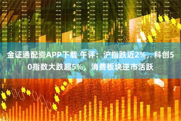 金证通配资APP下载 午评：沪指跌近2%，科创50指数大跌超5%，消费板块逆市活跃