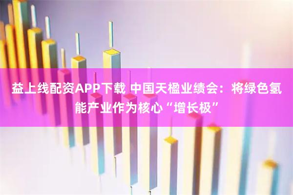 益上线配资APP下载 中国天楹业绩会：将绿色氢能产业作为核心“增长极”